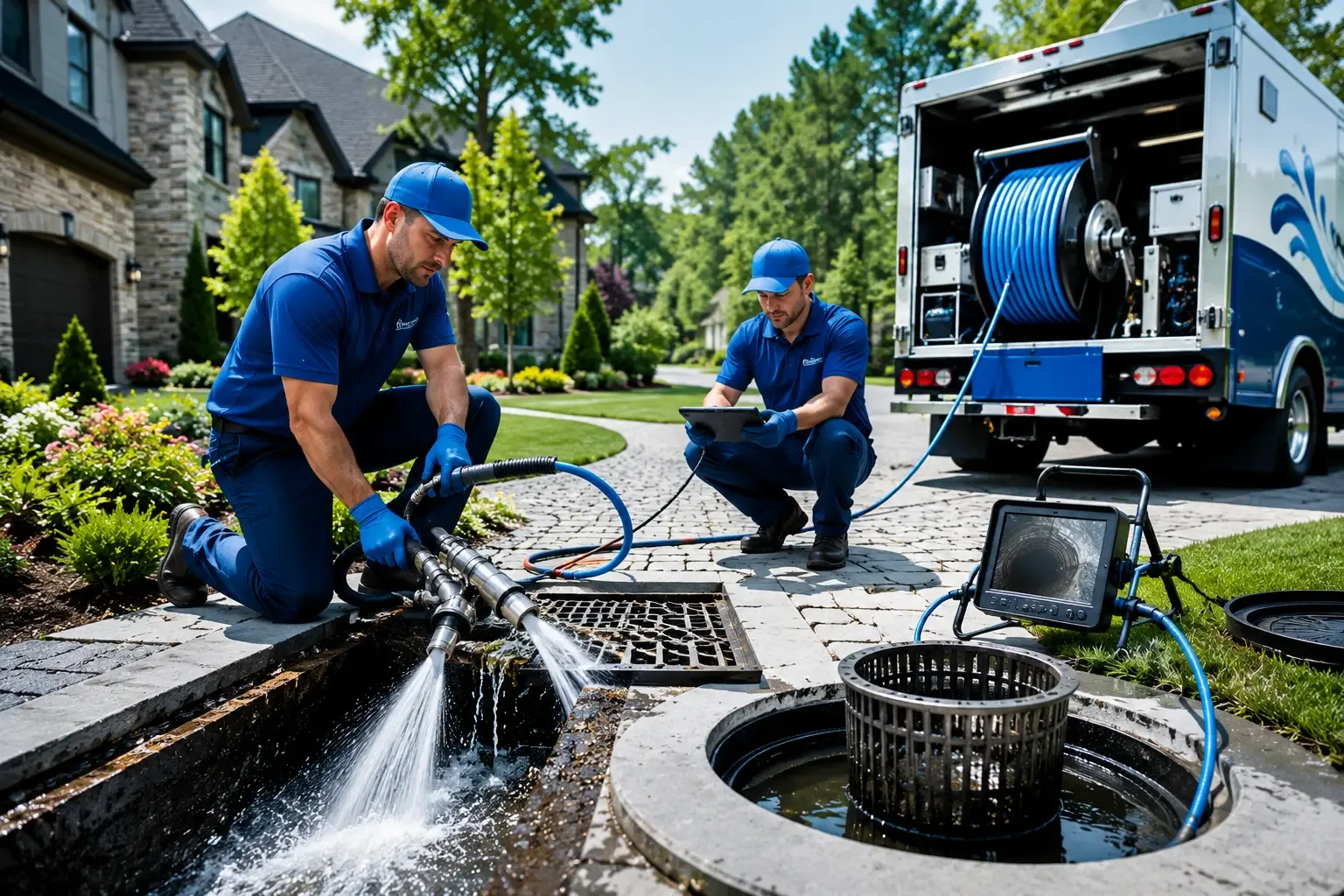 Local outdoor drain cleaning professionals in Moss Point, MS